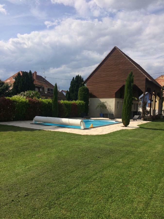 Alsace Maison 5P Piscine Europapark Rulantica Villa Marckolsheim Kültér fotó